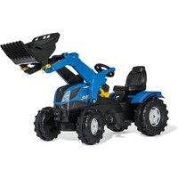 Rolly Toys Pedal tractor with front loader, New Holland T7, from age 3, rollyFarmtrac by R61125