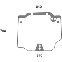 Kramp Rear window upper 44911795N