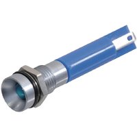 APEM Warning light LED, 12V, blue, bolt on, diameter 9.5mm, Q8R1GXXB12E