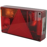 Jokon Rear light LH rectangular, 12V, amber/red, bolt on, 238x52x138mm AMP plug, 102070110