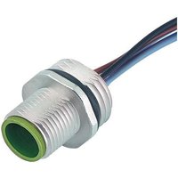 MURR ELEKTRONIK Male flange plug M12, 4 pole 7000135019710020
