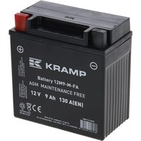Kramp Battery 12V 9Ah 130A closed SBA912130KR