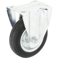 Ro-Carr Caster wheel rigid, rubber wheel: diameter 140x37.5mm, plate fitting: 115x95mm Load: 140kg, WH5181140