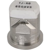 TeeJet Double flat fan nozzle TJ 65° 08 white stainless steel TJ606508VS