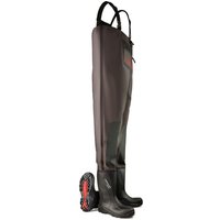 Dunlop Chest Waders UK: 7, black, Purofort® C762043CW41