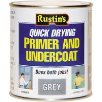 Rustins Quick Dry Primer & Undercoat Grey 2.5L GYPU2500