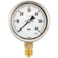 ET Pressure gauge diameter 100 0-60bar 1/2" MA10060L08SSGF