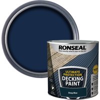 Ronseal Ultimate Protection Decking Paint Deep Blue 2.5 L 39147
