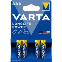 VARTA Consumer Batteries Batteries AAA/LR03 1.5V (4x) VT4903