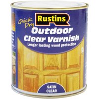 Rustins Exterior Varnish Satin 2.5 litre EAVS2500