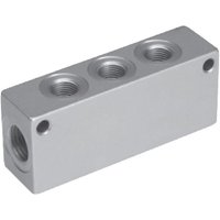 Camozzi Manifold block 3053384L14