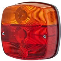 Hella Rear light square, 12/24V, red/orange/white, bolt on, 121x56x121mm, 2SE002578701