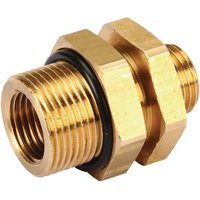 Wabco Bulkhead coupling with locknut 8931042972