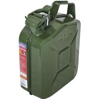 Faithfull Green Steel Jerry Can 5 litre FAIAUJERRY5