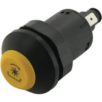 Pneutron Push switch, PTO, round, yellow 11245600PN