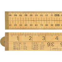 RST Wooden 4-Fold Rule 1 m RSR073P