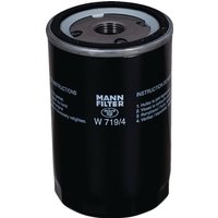 MANN-FILTER Lubricant oil change filter W7194
