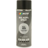 Motip Paint RAL 9005 jet Black spray can 07164