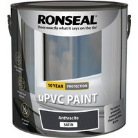 Ronseal uPVC Paint Anthracite Satin 2.5L 39401
