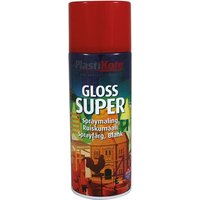PlastiKote Gloss Super Spray Orange 400ml 011117