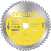 Evolution S210TCT-54CS Stainless Steel Cutting Circular Saw Blade 210 X 25.4Mm X 54T