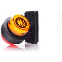 Kramp Rear-side marker light LED, rotating, red/orange, 12-24V, 108x98x79mm LA30085