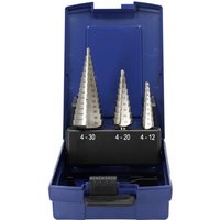 Bohrcraft Step drill set 3 piece 17601330003
