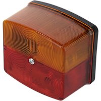 Jokon Rear light square, 12V, amber/red, bolt on, 95x85x55mm, BBS(K) 6025, left 106025110