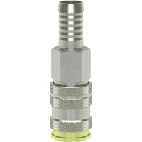 Lüdecke Quick release coupling with 8mm hosetail ESAC8T