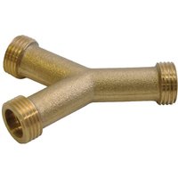Arag Y piece MMM 1/2" BSP brass 006120