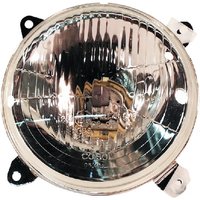 Cobo Headlight insert Halogen, round, transparent, diameter 142.5mm, 05567000