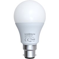 Link2Home Wi-Fi LED BC (B22) Dimmable Bulb, RGB 9W 800 lm L2HB229W