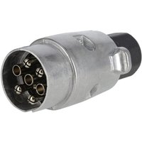 Kramp Trailer plug 7-pin, aluminium, 12V, screw terminals (pack of 10 pcs) TR00007KRPACK