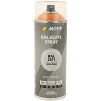 Motip RAL 2011 spray deep orange 07080ND