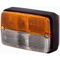 Hella Direction and position light 21/5W, rectangular, 12V, amber/transparent, bolt on, 120x55x80mm, 2BE997131081