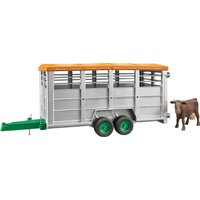Bruder Cattle trailer+1 cow U02227