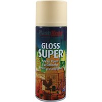 PlastiKote Gloss Super Spray 400ml Antique White 011112