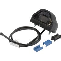 Aspöck Number plate light 5W, rectangular, 12V, transparent, bolt on, 100x57x60mm, 363209017