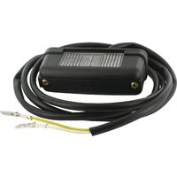 Cobo Number plate light rectangular, black, bolt on, 2-pin, 02741000