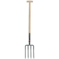 SHW Garden fork with handle 27x18mm ES54631