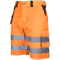 Scan Hi-Vis Holster Shorts Orange W32-33in SCAHVHSMO