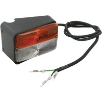 Cobo Direction and position light LH rectangular, 12V, amber/transparent, bolt on, 0307520000