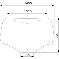 Kramp Rear window 82030887KR