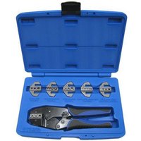 Kramp 9" carbon steel crimp pliers, with 6 crimp dies LAT2000ASS1KR