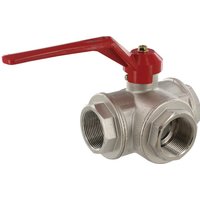 Unbranded Ball valve T 11/2" IT/IT 3-way KS3112T