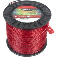 Kramp Trimmer line diameter 2.4mm 437m twisted silent red NL24437TCKR