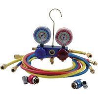Alu pressure gauge+hose KL091101