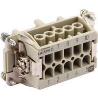 Harting Socket insert E 10P screw 09330102701