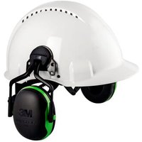 3M Earmuffs Green Helmet X1P5E