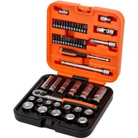 Bahco S51MC3H 3/8in Drive Socket and Bit Set, 51 Piece S51MC3H